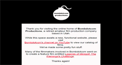 Desktop Screenshot of bombdotcom.net